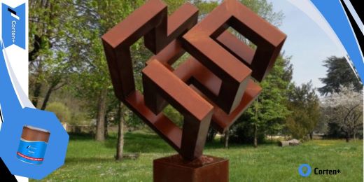 Why protect Corten steel with a varnish ?